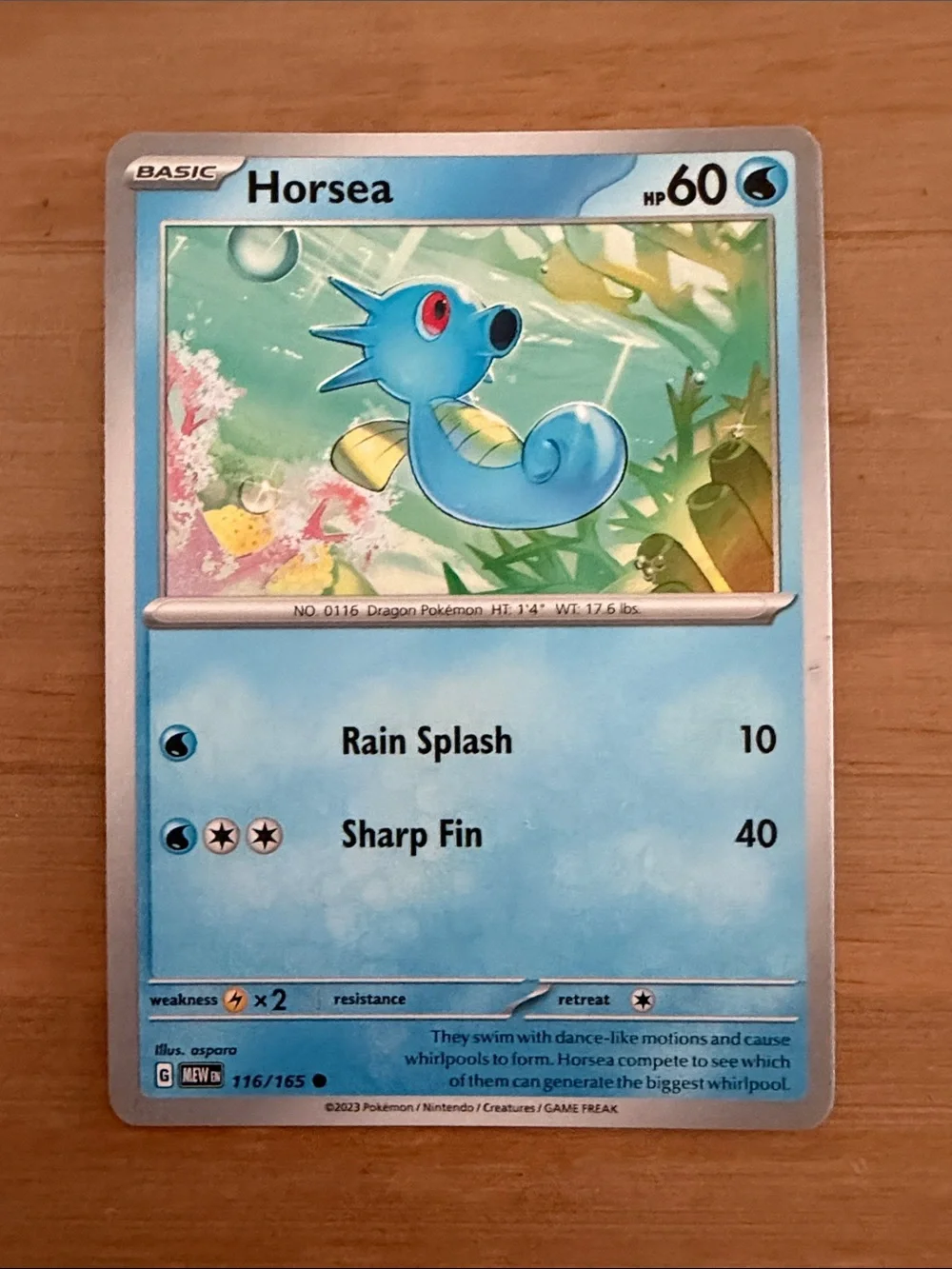 Horsea & Seadra Evolution Lot | Pokémon 151, Shrouded Fable, Paradox Rift |5/$25